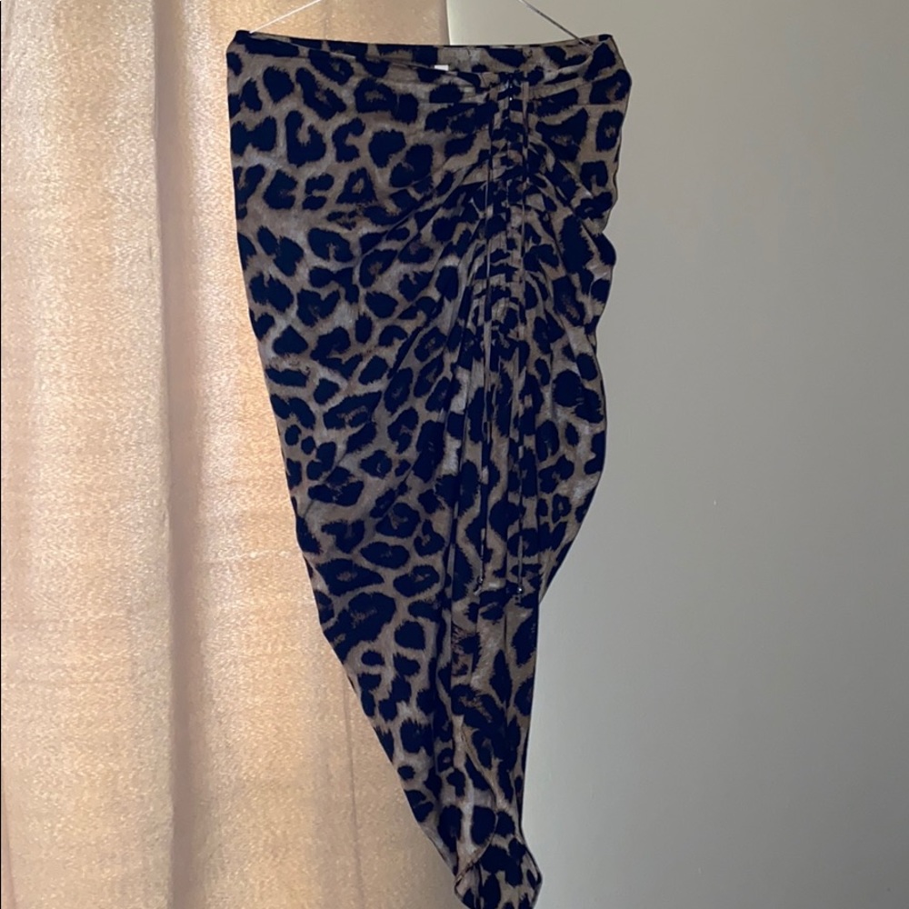 Mable cheetah print skirt